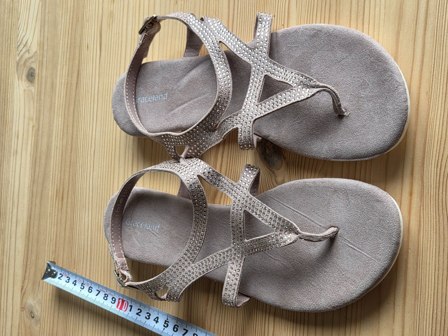 Graceland Damenschuhe: beige/hellbraun Sandale, 39, neuwertig – Gebraucht aus Liestal von ITOlio 3