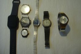 Lot von 8 Uhren