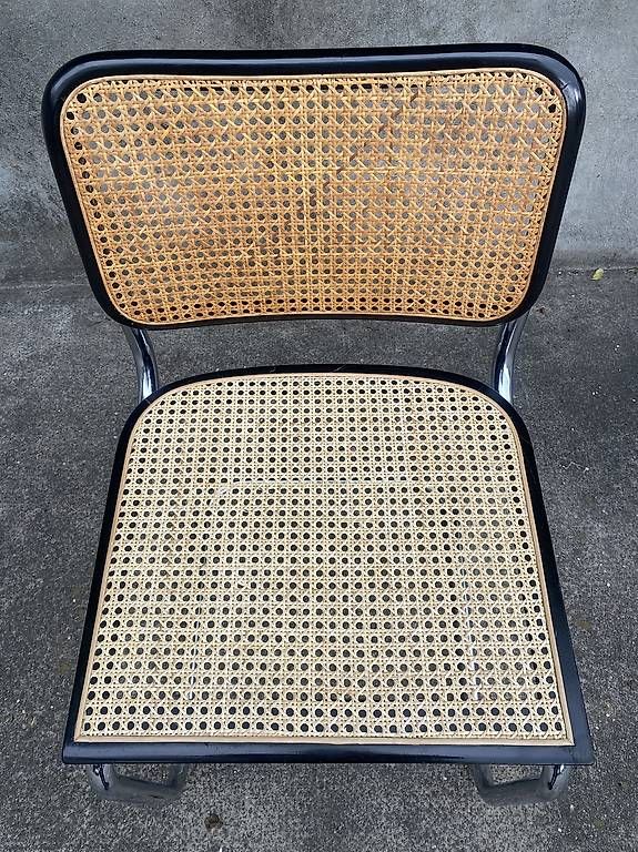 Stühle: Bauhaus Stuhl Freischwinger Rattan – Gebraucht aus Basel von ssrover 1