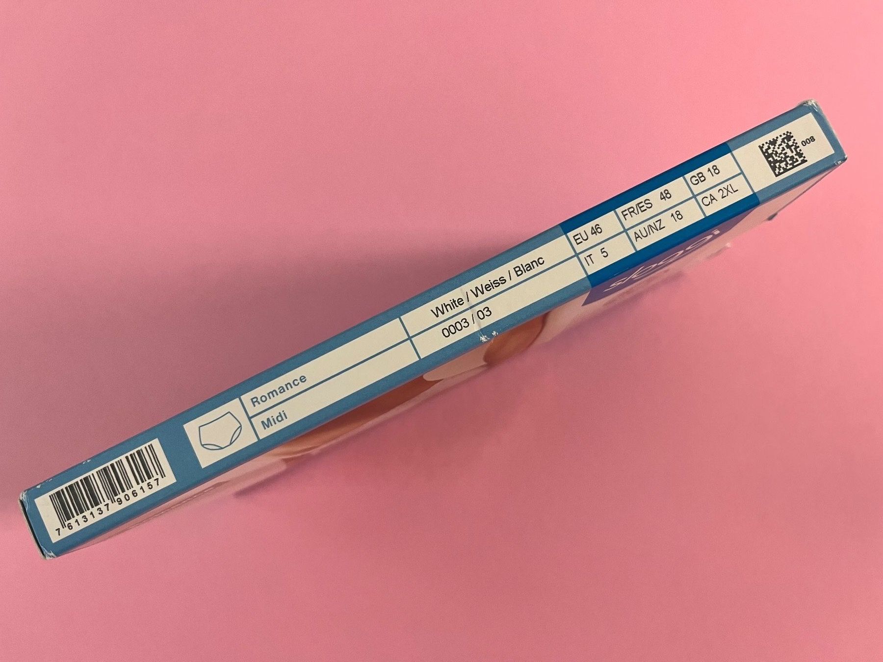 Sloggi Altra biancheria intima: Sloggi Romance, Slip Midi, Grösse 46, Farbe Weiss – Nuovo e nell'imballaggio originale da Rudolfstetten venduto da gst_g7xl 3