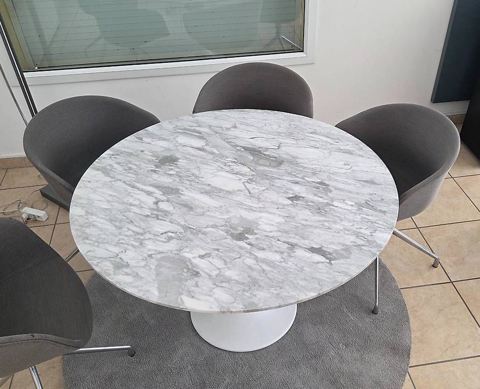 Tische: Table tulipe marbre blanc - 6 personnes – Gebraucht aus Genève von cel_9ypg 2