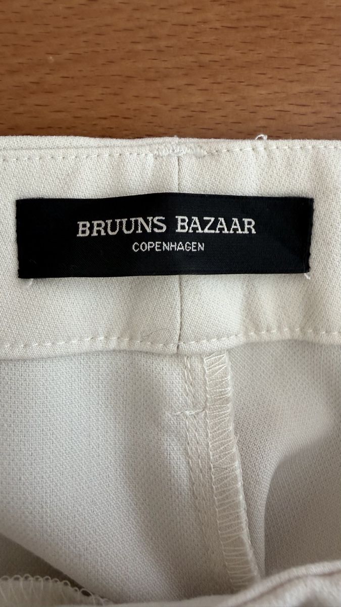 Hosen: Bruuns Bazaar Hose ivory 40 Row vibe tailored – Neu (gemäss Beschreibung) aus Zürich von dta_k2q9 2