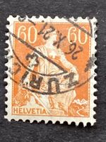 Schweiz 1921 Helvetia S 60 Vollstempel ZÜRICH 26.X.21