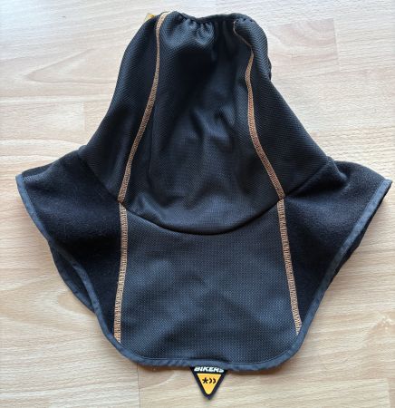 BIKERS Motorrad - Windhaube /  Kragen schwarz Grösse L