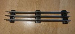 LIONEL O GAUGE 10" STRAIGHT TRACK SECTION Tubular 3 rail ste