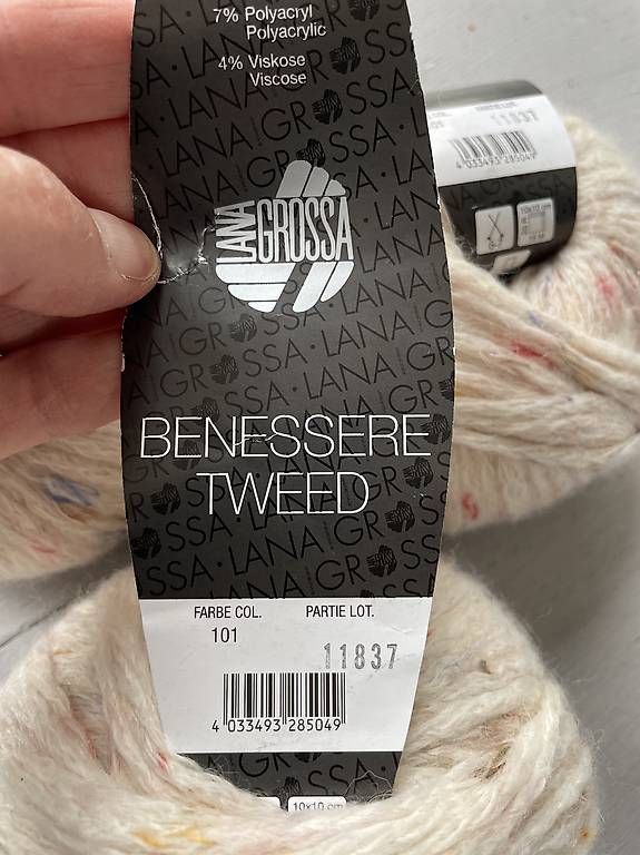 Wolle: Lana Grossa Benessere Tweet  – Gebraucht aus Kilchberg ZH von sporty_alex 3