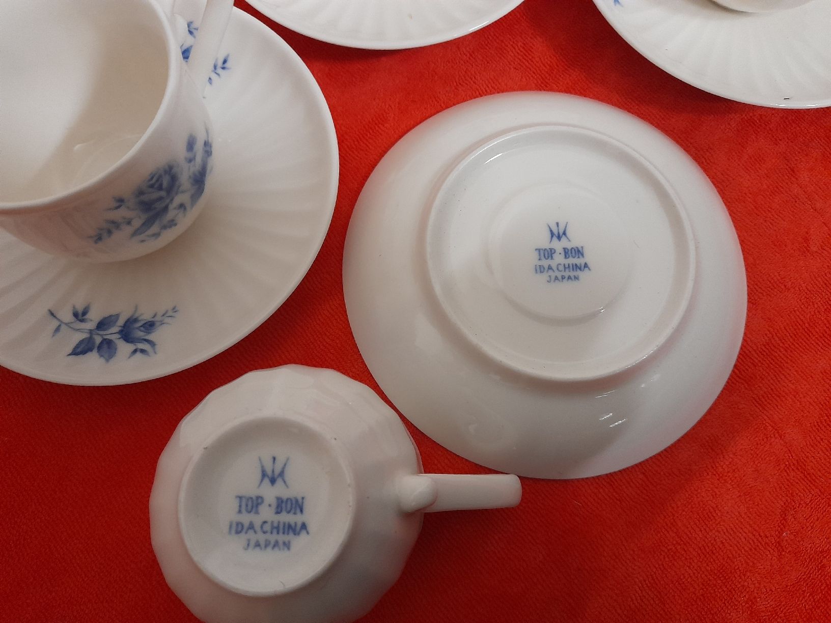 Set di piatti: 4er Set  Japan Kaffeetassen – Usato da Winterthur venduto da Ufff512 2