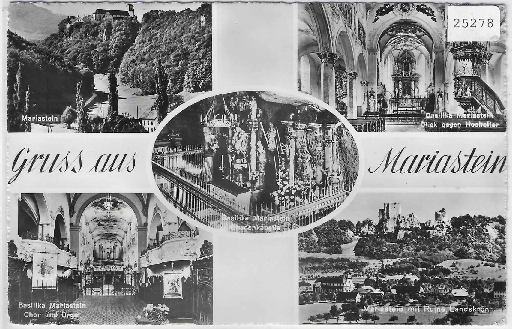 Cartes postales: Gruss aus Maristein - Multiview – Antique à Ettingen par Kartenplanet