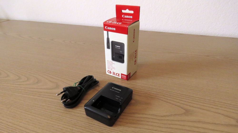 Chargeur Canon CB-2LCE D'origine – Pour Appareils Photo Canon – Garantie 12 Mois