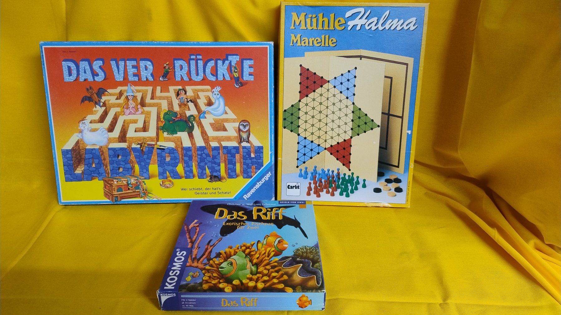 Spiele: Gesellschaftsspiel Set – Gebraucht aus Felben-Wellhausen von Wisi35