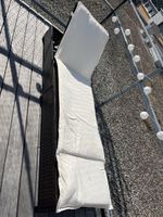 Rattan Liegestuhl