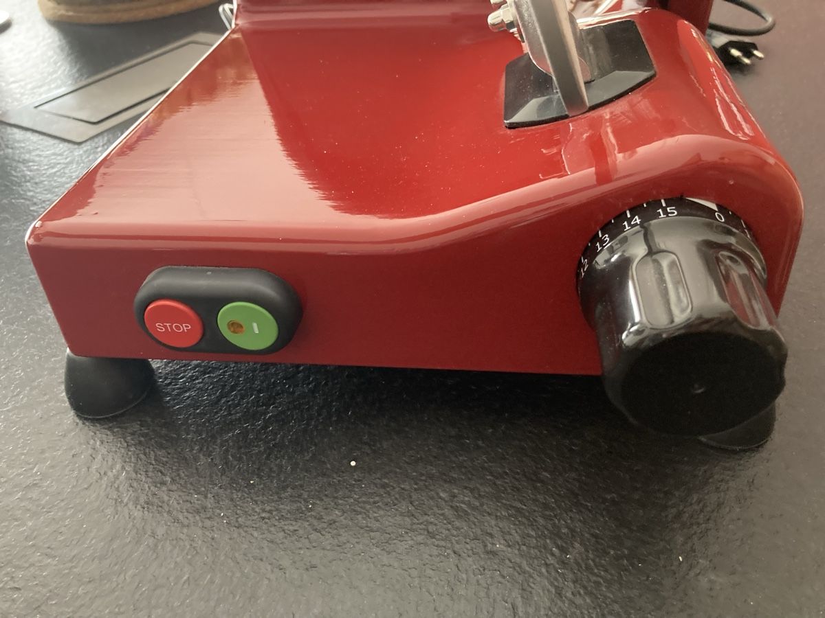 Ohmex Elettrodomestici da cucina: Ohmex Lusso 22GL rot Schneidemaschine – Nuovo (secondo la descrizione) da Ziefen venduto da Dancer99 1
