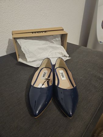 Ballerines ZIGN bleues pointure 37 neuves jamais portées