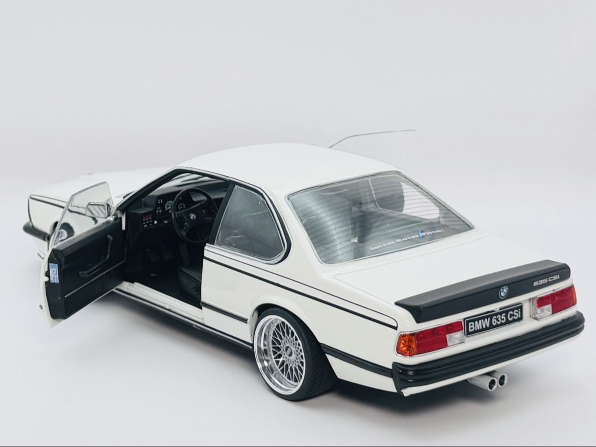 Solido Modellautos: 1:18 BMW 635 CSI Solido BBS Tuning – Neu (gemäss Beschreibung) aus Baar von Cai 3