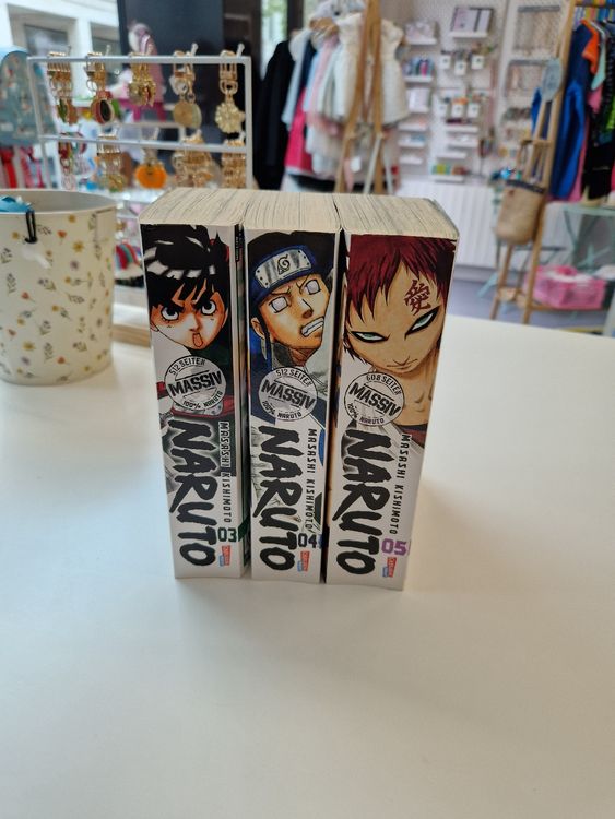 Fumetti: 3 x Bücher Naruto – Usato da Bassersdorf venduto da misnenes