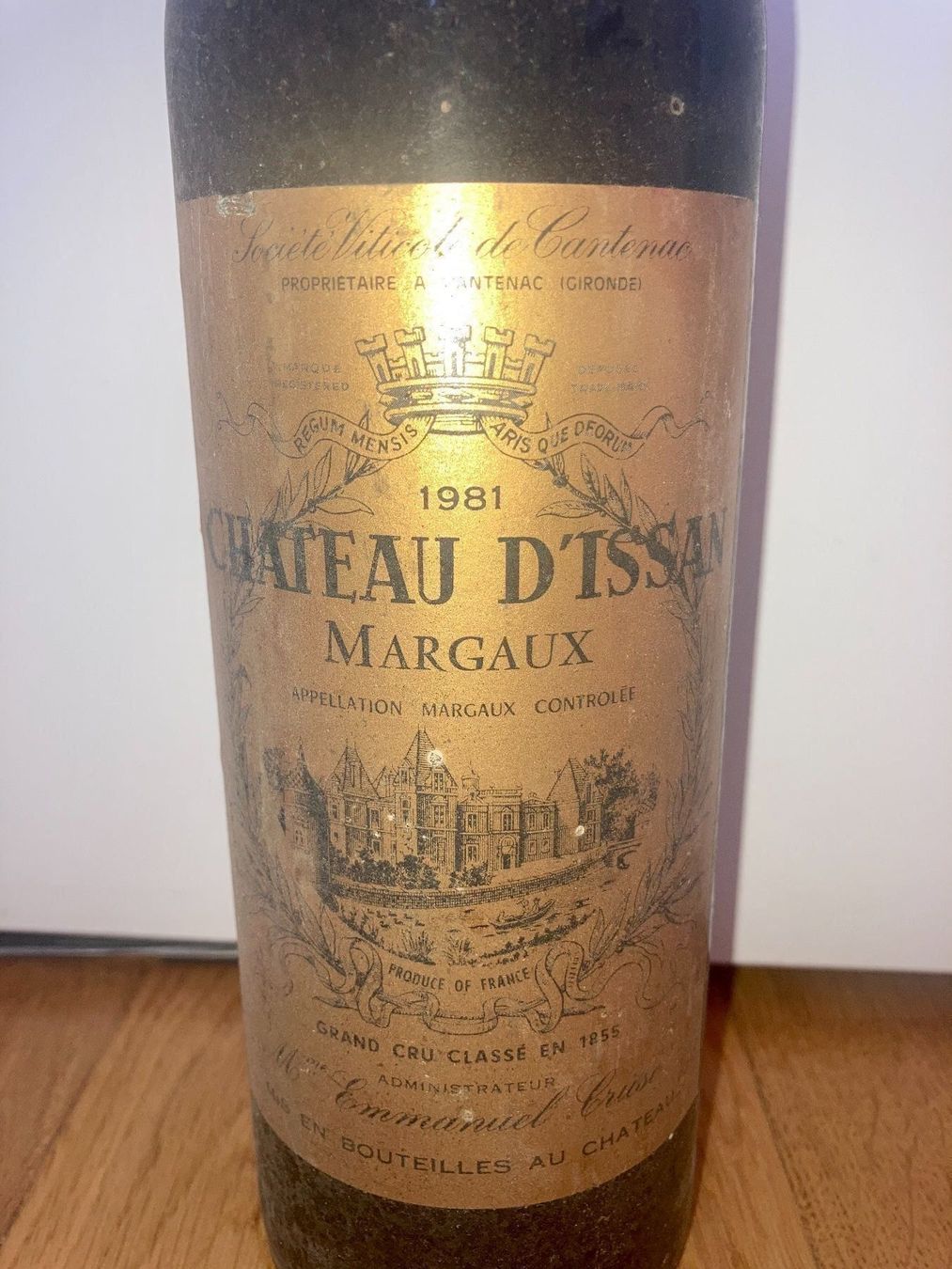 Wein: Château D‘Issan 1981 – Neu und originalverpackt aus Bern von Spomme