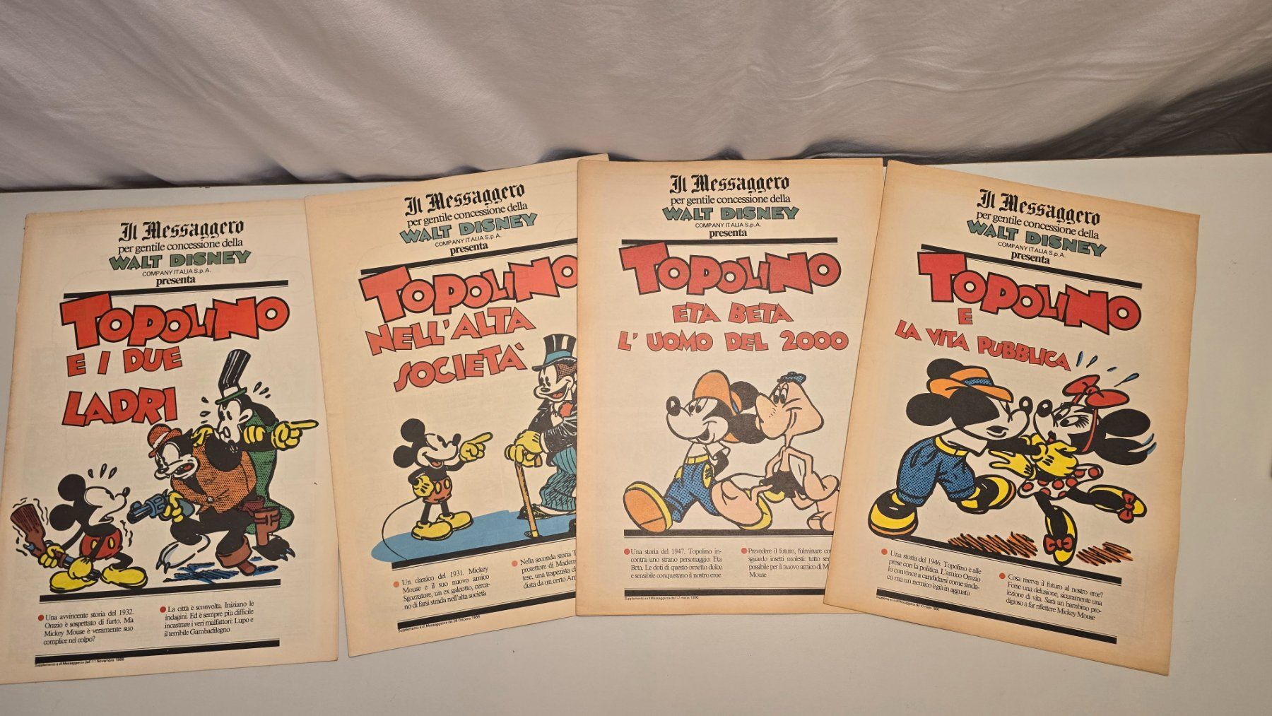 Comics: Comis Fumetti Topolino Mickey Mouse – Gebraucht aus Zürich von Bobesfee 5