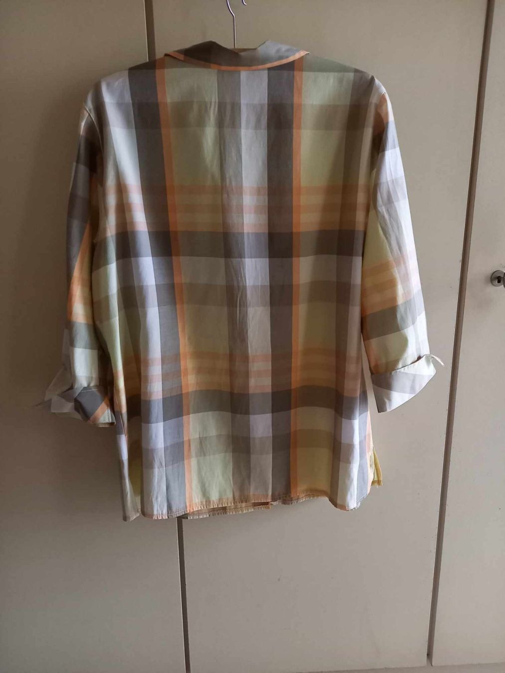 Camicette: Damen Bluse, Gr. 46, kariert, – Nuovo (secondo la descrizione) da Möhlin venduto da Simba4871 1