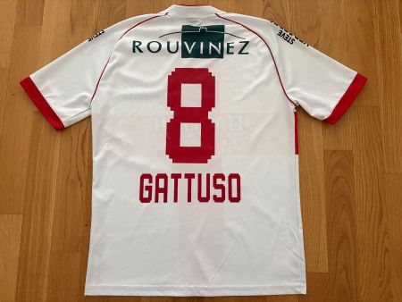 ORIGINAL FC SION # 8 GATTUSO TRIKOT 2012/13 MAILLOT FCS L