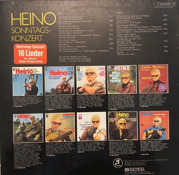 Dischi in vinile: 5x LP’s Heino – Usato da Grüningen venduto da azulmarron 2