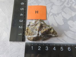 Chalkopyrite heilstein roh