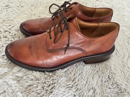 Elia Maurizi Leder Schnürschuhe, Gr. 38,5 made in Italy