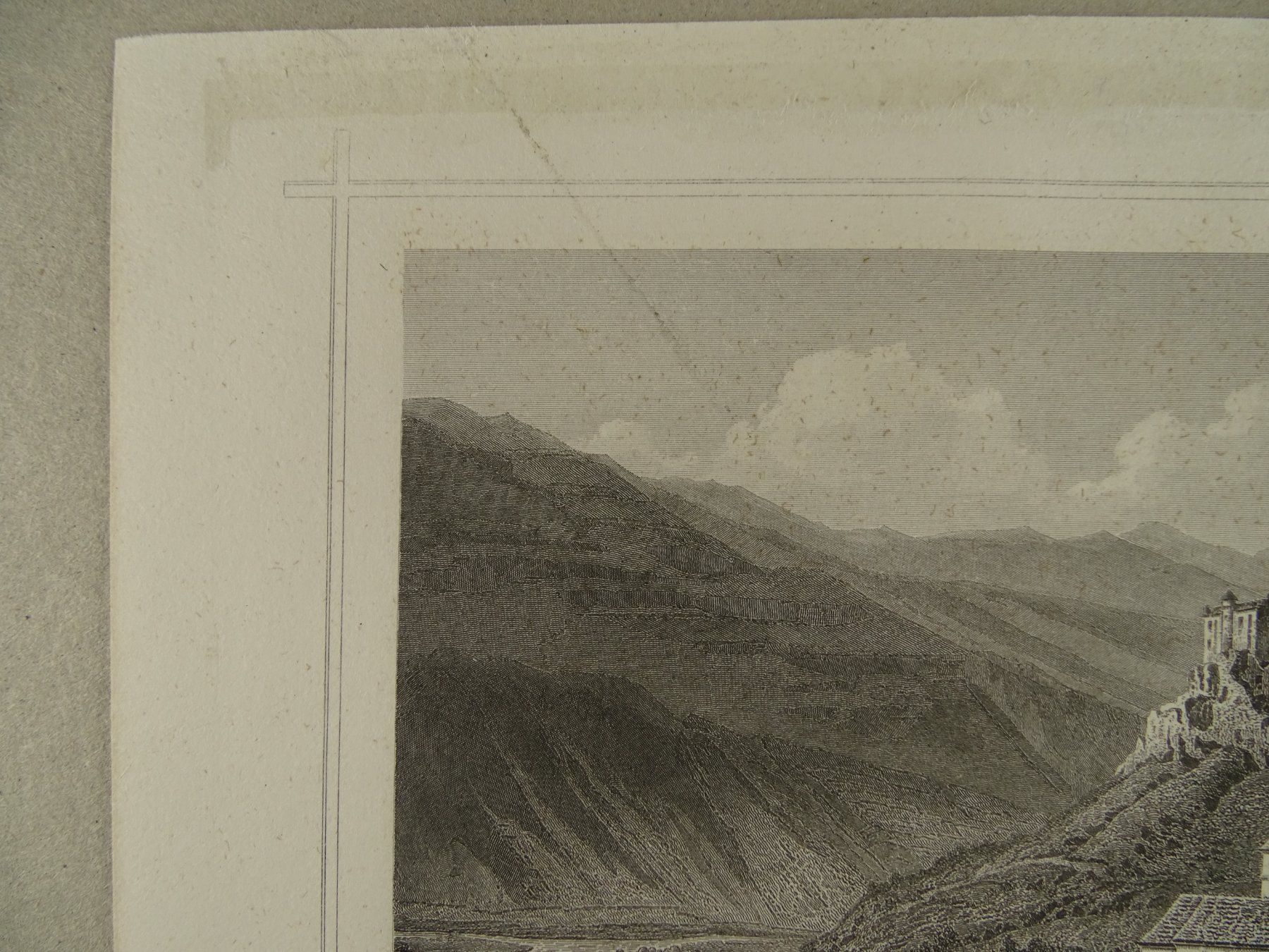 Stiche: TARASP, STAHLSTICH NACH ROHBOCK 1870 – Gebraucht aus Grüningen von Kartensammler 2