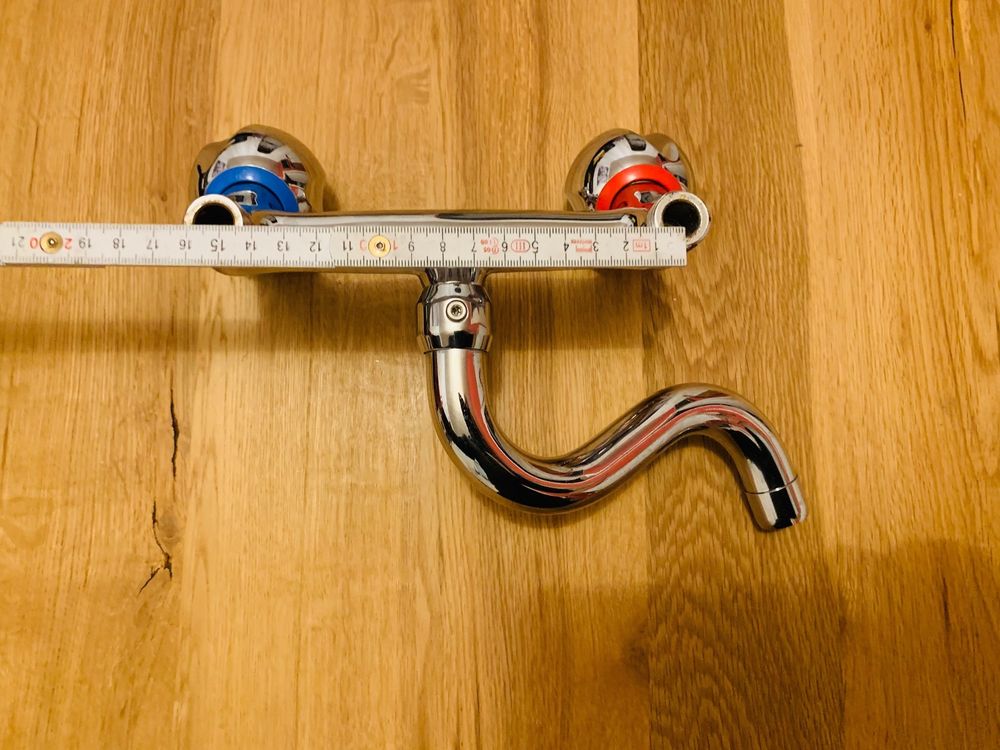 Wandbatterie KWC Star mit Schwenkauslauf 153 mm neuwertig (Gebraucht ...