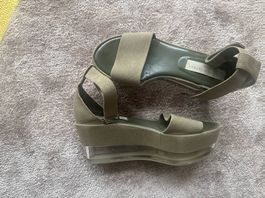 Stella McCartney Khaki Sandals  Size 36,5