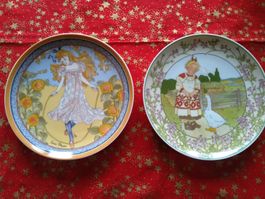 2 Villeroy Boch Sammelteller Kinder der Welt