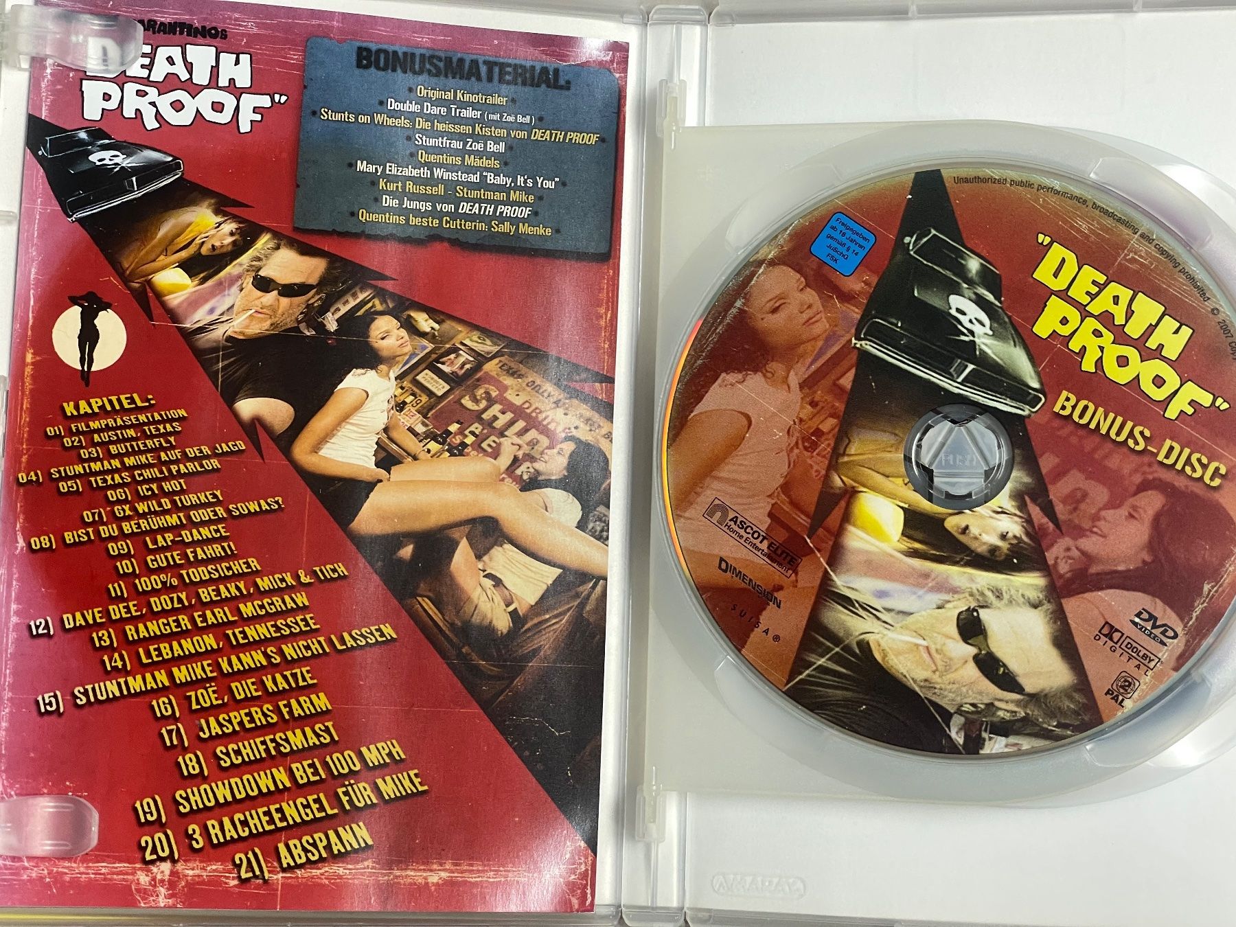 Alle DVDs: Death Proof – Gebraucht aus Muri b. Bern von AdidasCollector 2