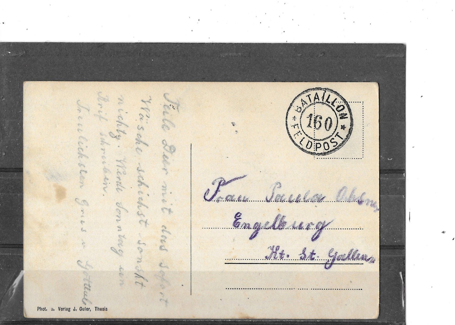 Cartes postales: GR Motiv aus Andeer – D'occasion à Schocherswil par Wilare 1