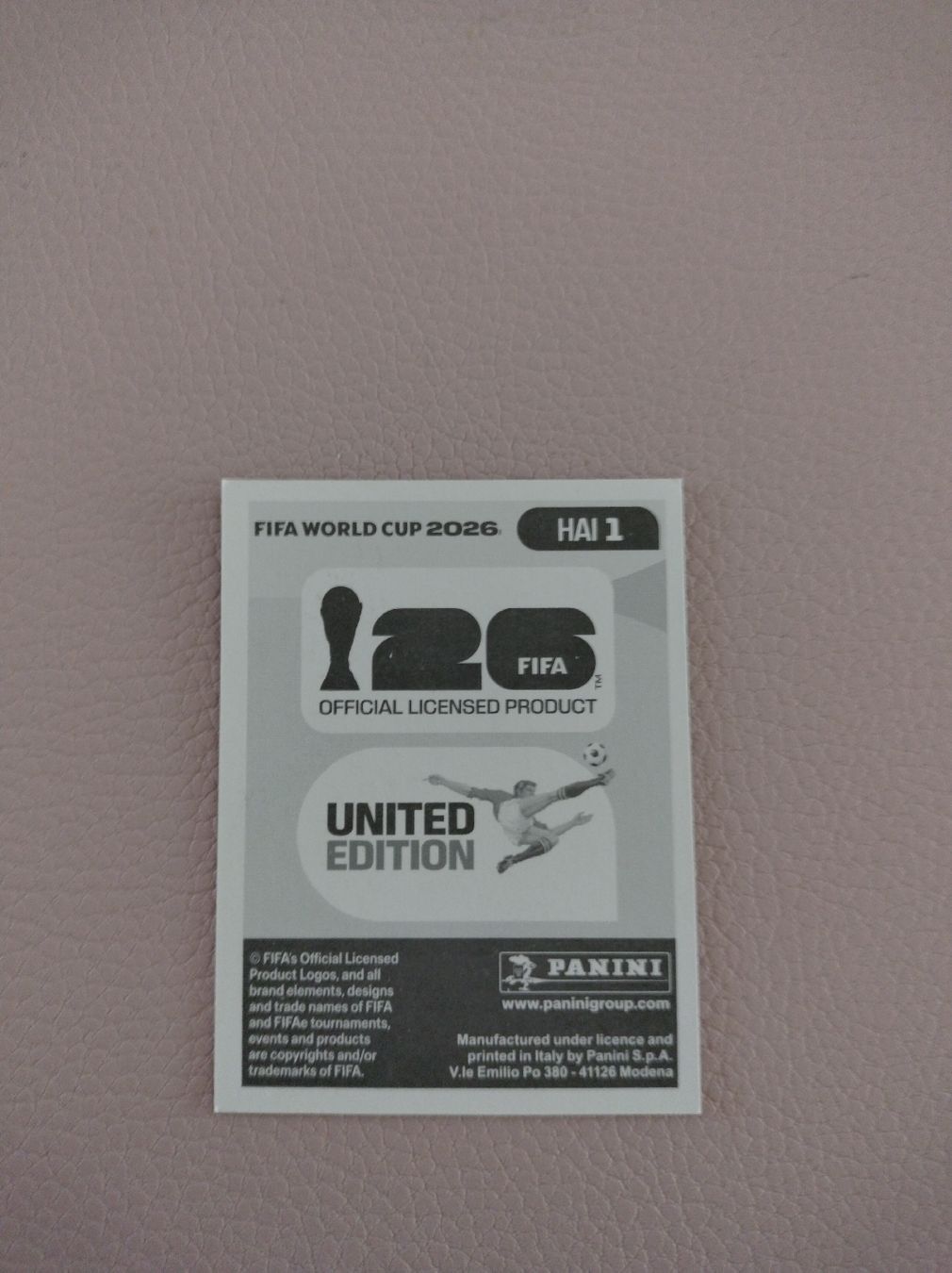 Panini Cartes à collectionner: HAI1 – Neuf (Voir description) à Schöftland par KuLe_8pmc 1