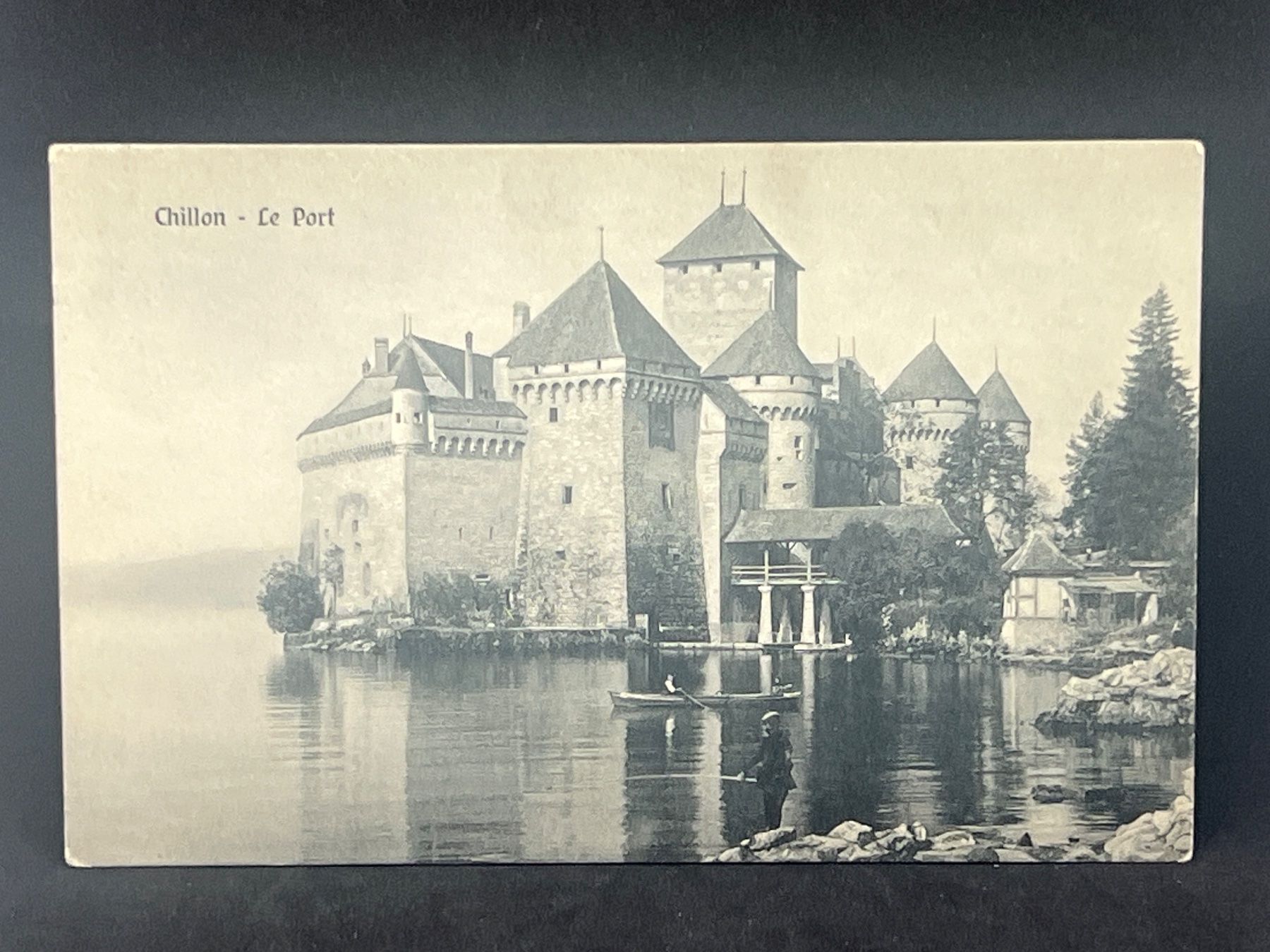 Cartoline postali: Chillon - Le Port – Usato da Widnau venduto da Brusi9