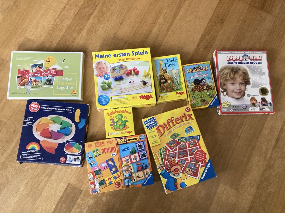 Giochi: Spieleset 10 Spiele ab 2 Jahren – Usato da Jona venduto da rahelg83