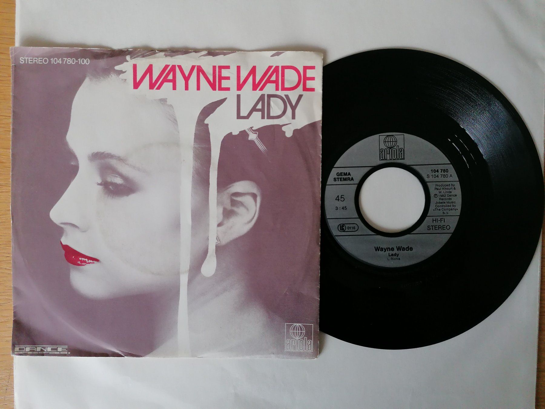 Dischi in vinile: Wayne Wade - Lady, – Usato da Beinwil am See venduto da Funkthesizer