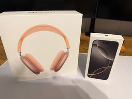 iPhone 16 Pro Max 1TB Nature + Apple Airpods Max 2024 Modell