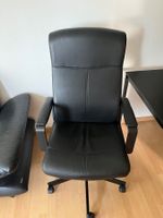 IKEA MARKUS Bürostuhl Kunstleder Schwarz