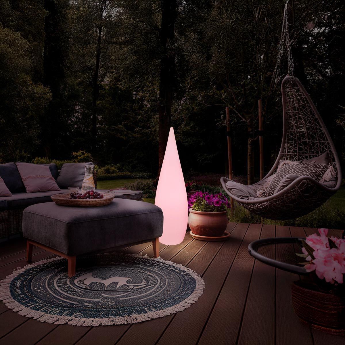 Lampade: Aussen Stehleuchte, RGBW, IP44,120 cm – Nuovo (secondo la descrizione) da Kreuzlingen venduto da Smart-Light