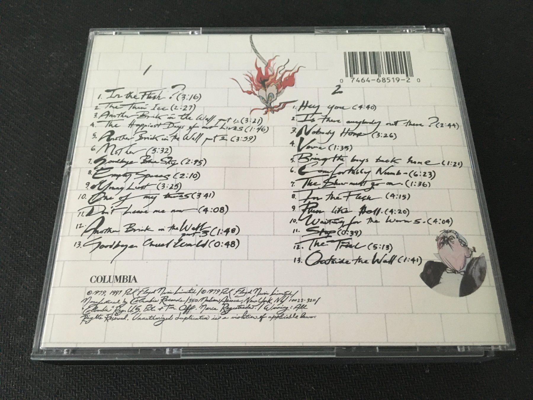 CD: Pink Floyd - The Wall -CD- – Usato da St.Gallen venduto da MedienJoe 2
