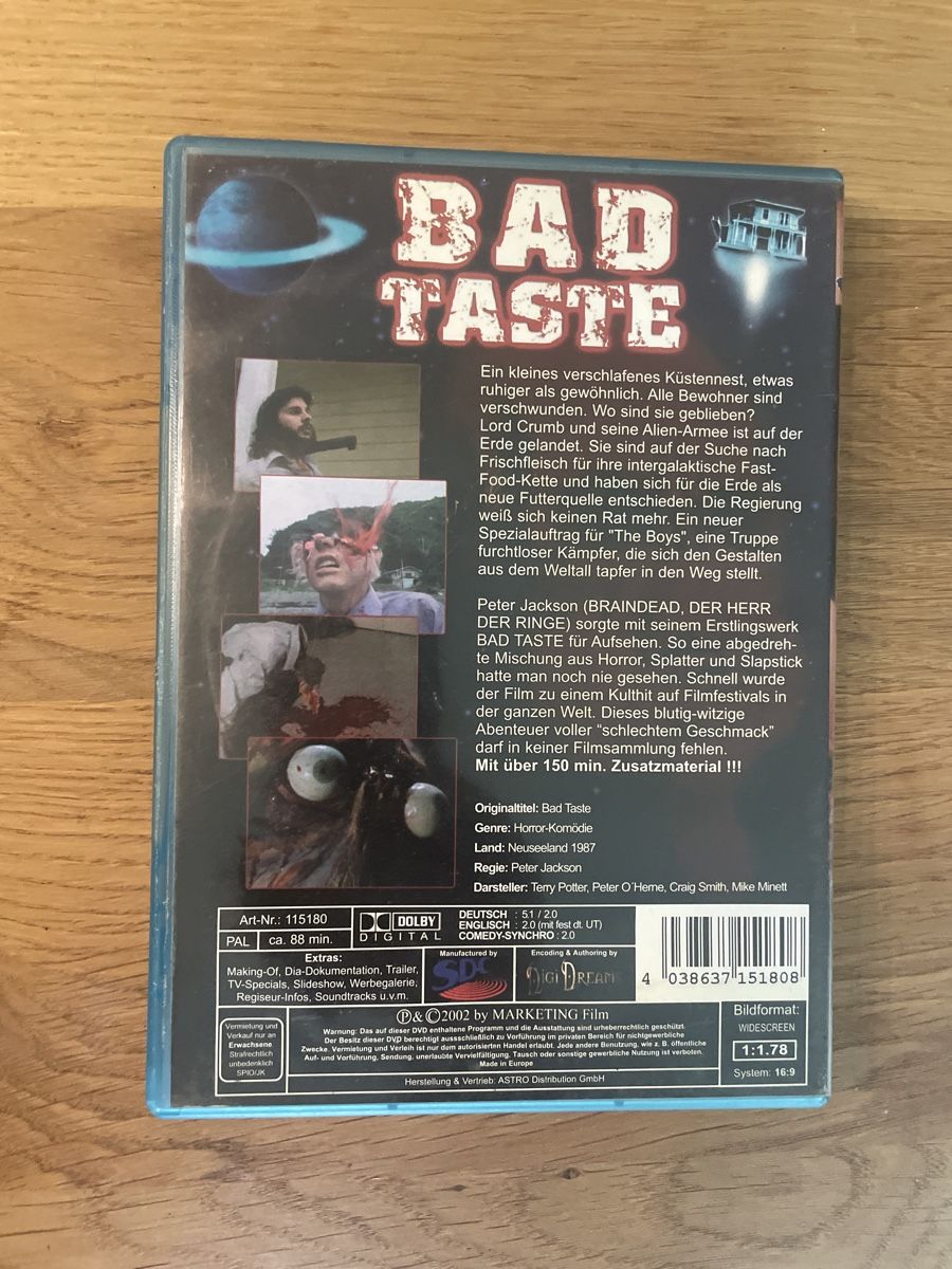 Alle DVDs: Bad Taste (1987) DVD – Gebraucht aus Hagendorn von  1