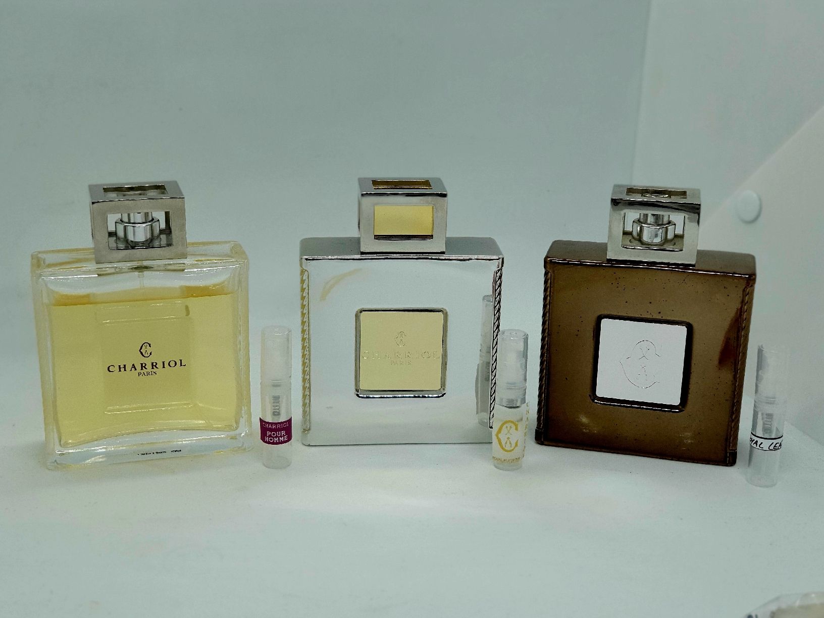 Parfum & Eau de Toilette: 3 x 2 ml CHARRIOL ABFÜLLUNGEN – Neu (gemäss Beschreibung) aus St. Gallen von CaliSunshine