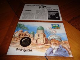 Münzbrief Usbekistan