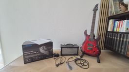 Guitare Ibanez SS21 + amplificateur Boss Dual Cube LX