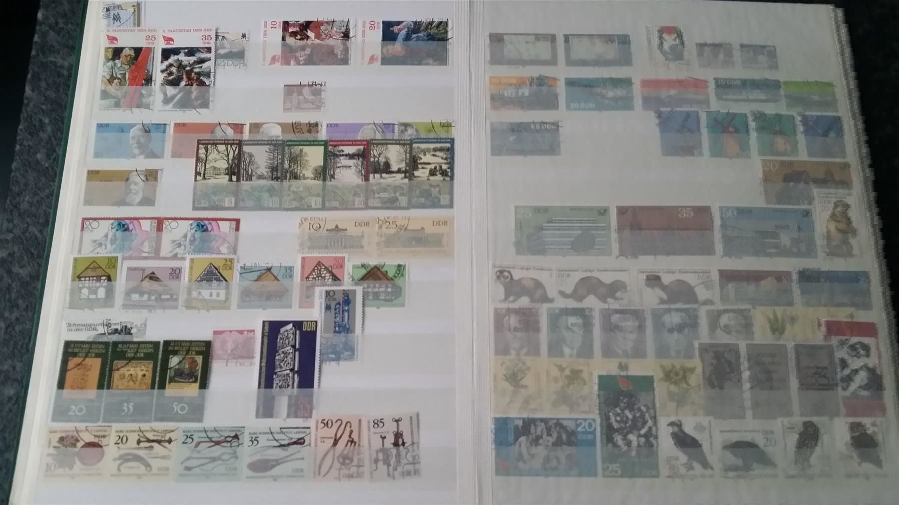 Tutti i francobolli: DDR-Sammlung -  ab Fr. 69.00 - Kat. Fr. 1380.00! – Usato da Buchen venduto da Jonny58 6