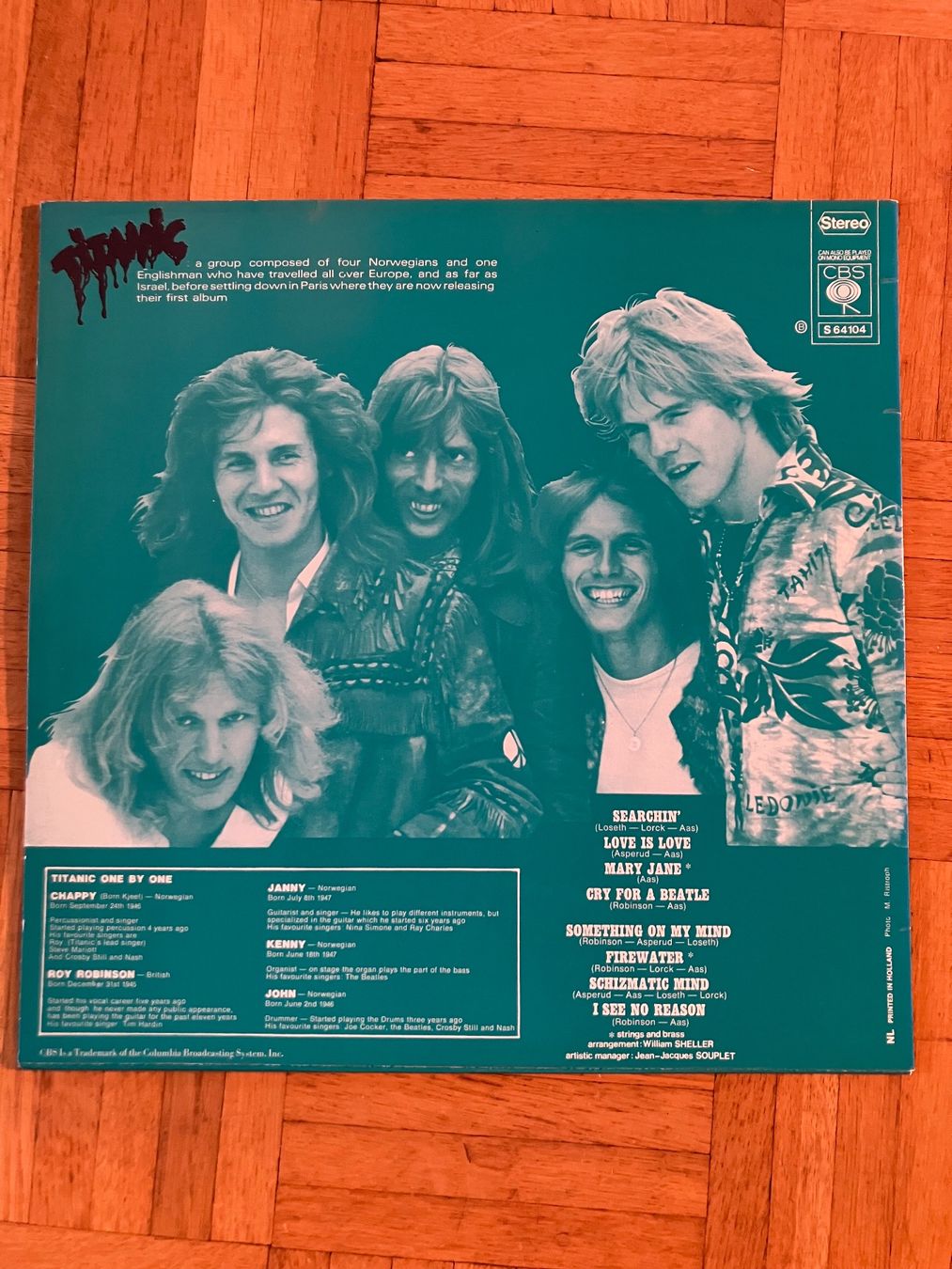 Dischi in vinile: LP,  Titanic  /  One by One – Usato da Winterthur venduto da efant12 2