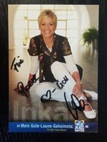 Inka Bause Autogramm signiert Fotopostkarte 10x15cm