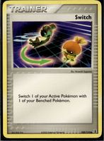 Switch 102/113 EX Delta Species 2005 Pokemon Non-Holo Englis