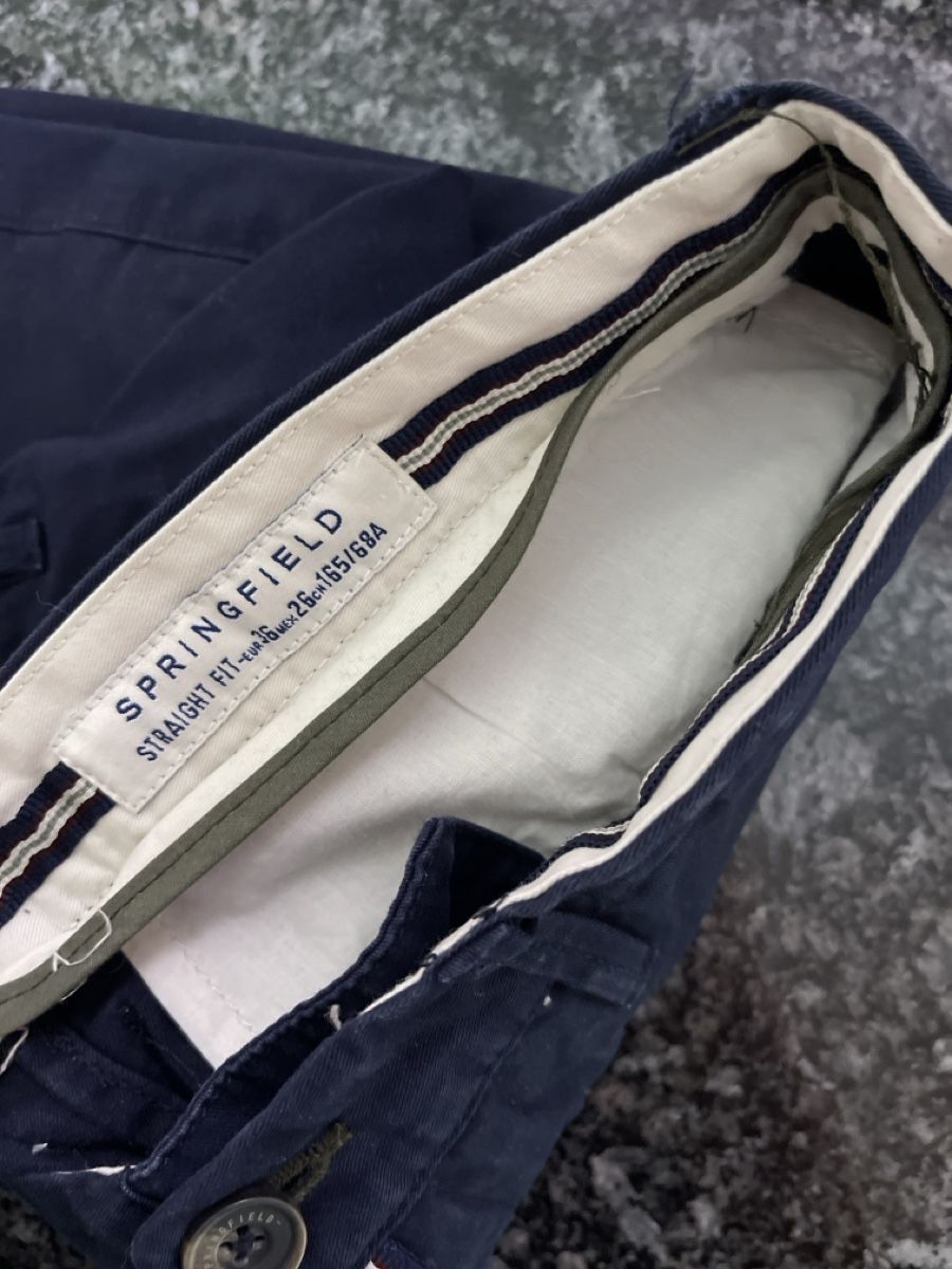 Pantaloni: Springfield Chino Straight Fit Grösse eu 36 – Nuovo (secondo la descrizione) da Sennwald venduto da _shppng 1