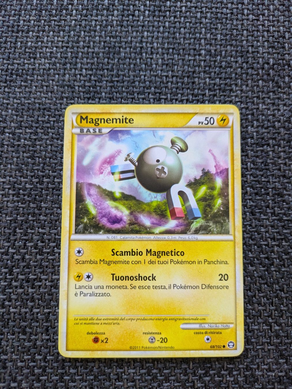 Pokémon Carte collezionabili: MAGNEMITE, TRIUMPHANT, TM68, COM, 2011, ITA, GD – Usato da Losone venduto da AlpineLayer